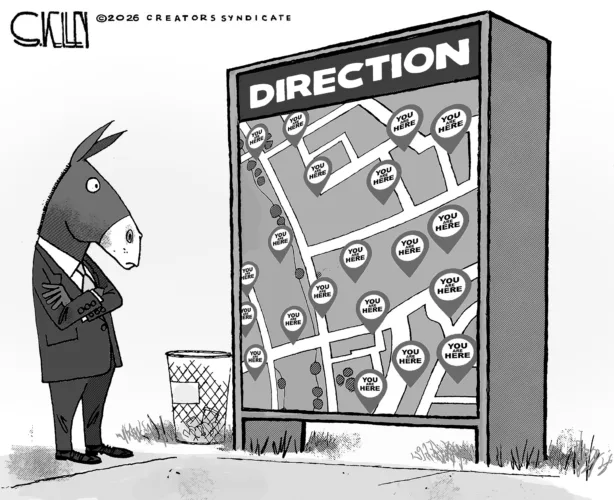 Cartoon commentary
